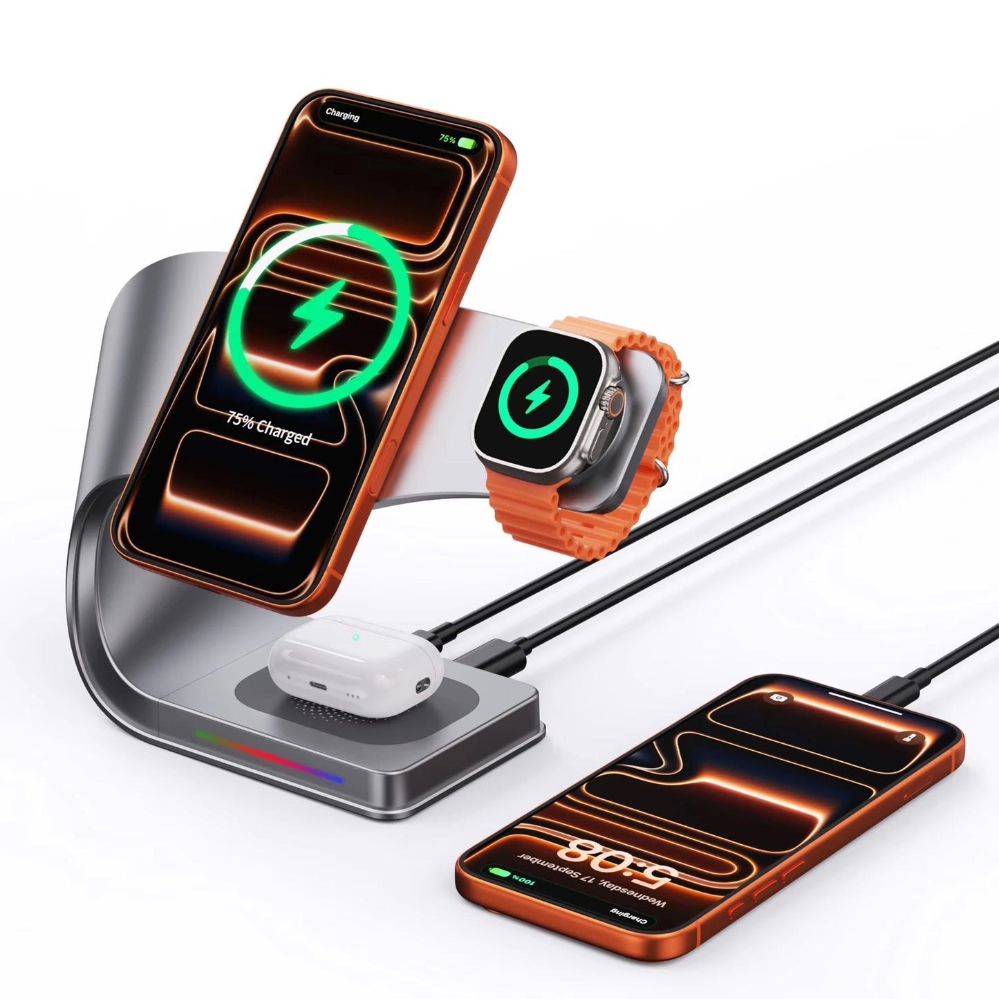 NexDock™ 3-in-1 Charger